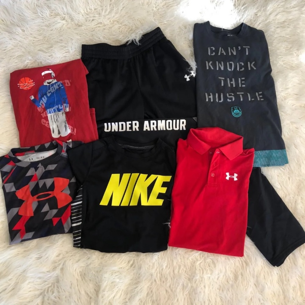Under Armour & nike bundle boys med